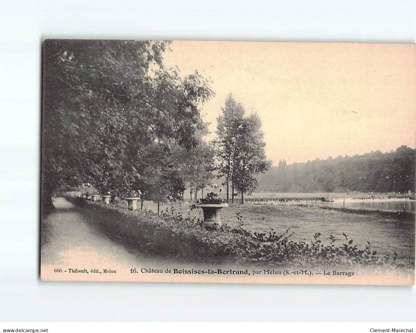 MELUN : Château De Boissises La Bertrand, Le Barrage - Très Bon état - Melun