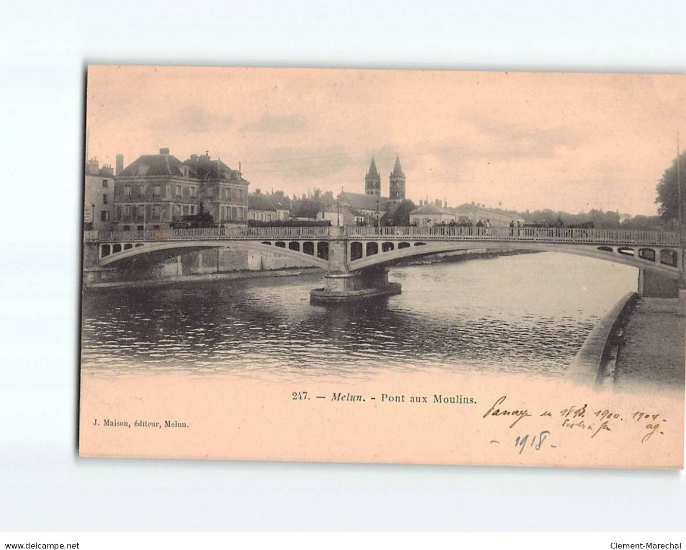 MELUN : Pont Aux Moulins - Très Bon état - Melun