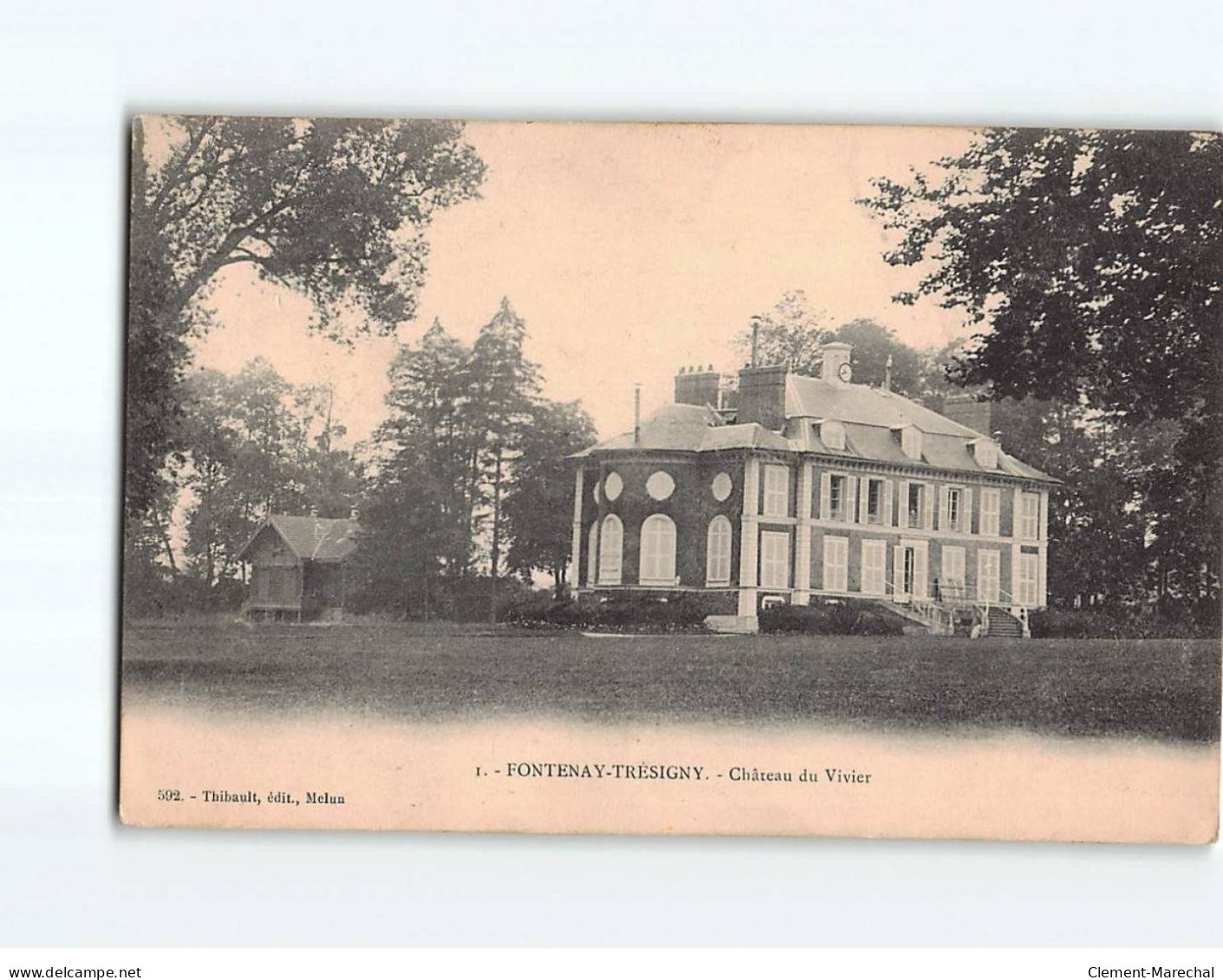 FONTENAY TRESIGNY : Château Du Vivier - état - Fontenay Tresigny