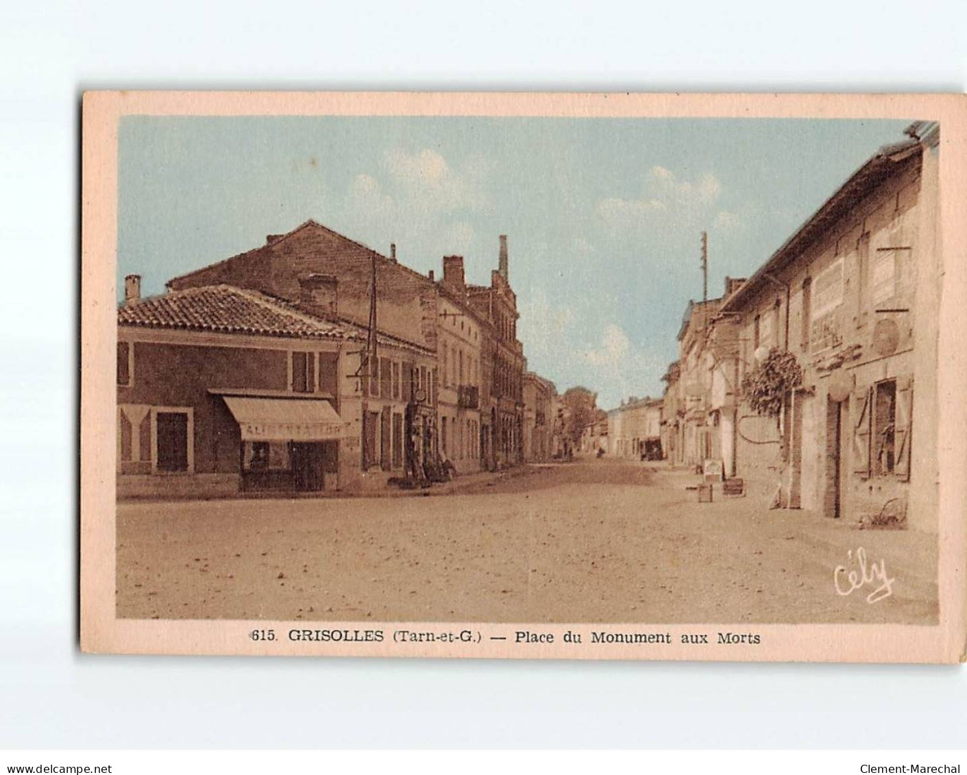 GRISOLLES : Place Du Monument Aux Morts - Très Bon état - Grisolles