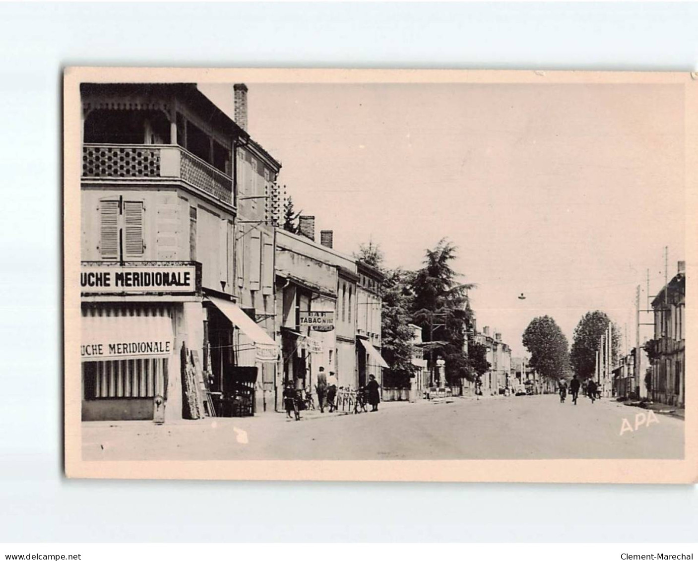 CASTELSARRASIN : Avenue De Moissac - état - Castelsarrasin