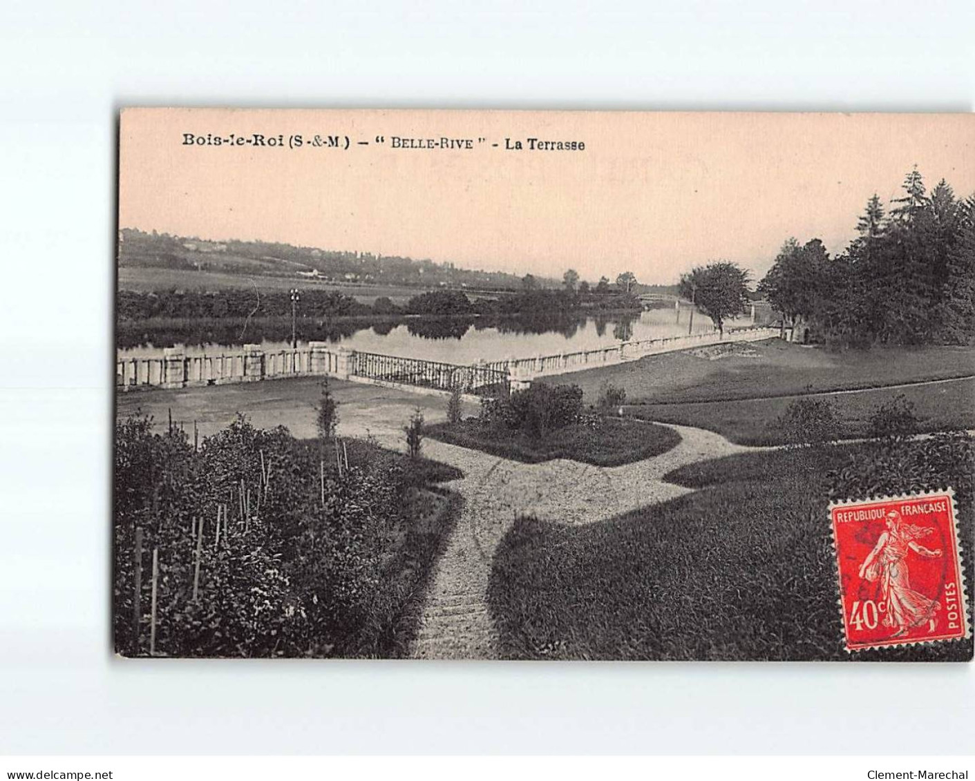 BOIS LE ROI : ""Belle-Rive"", La Terrasse - Très Bon état - Bois Le Roi