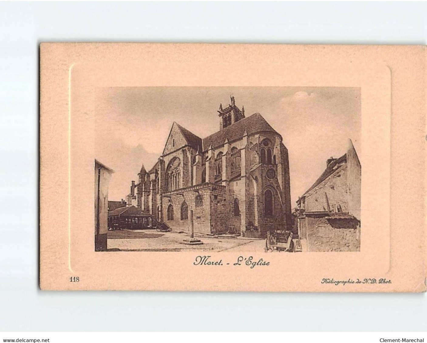 MORET : L'Eglise - état - Moret Sur Loing