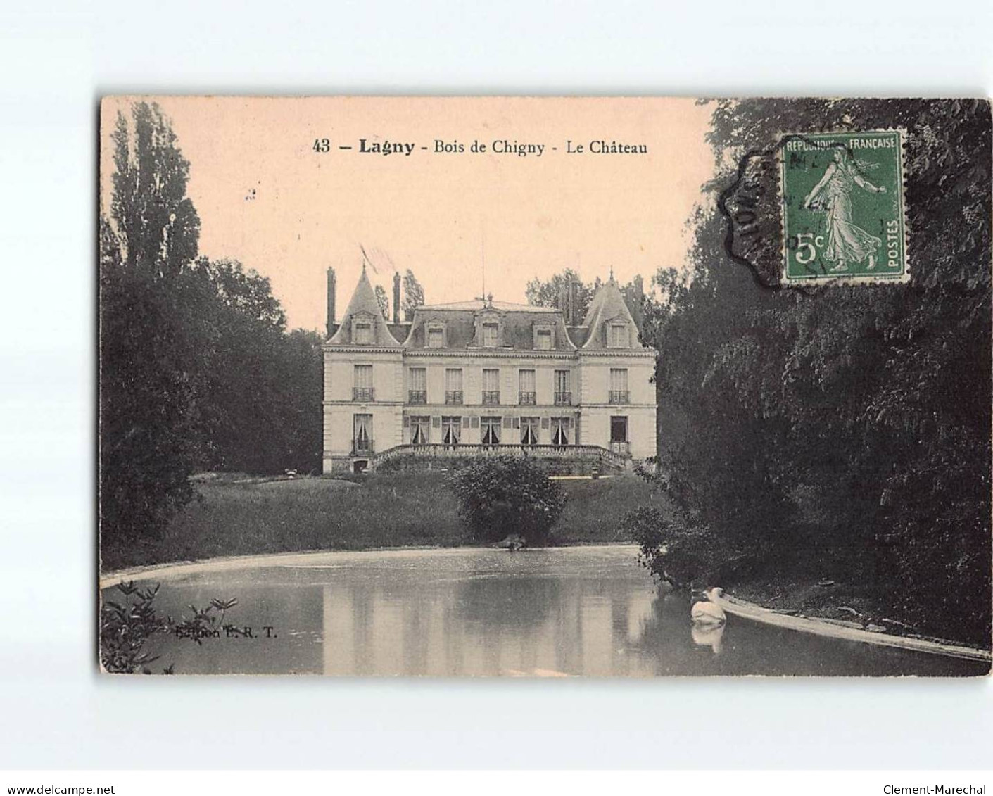 LAGNY : Bois De Chigny, Le Château - état - Lagny Sur Marne