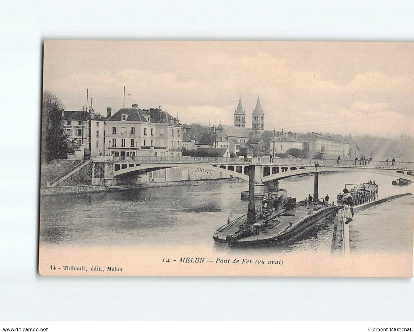 MELUN : Pont De Fer - Très Bon état - Melun