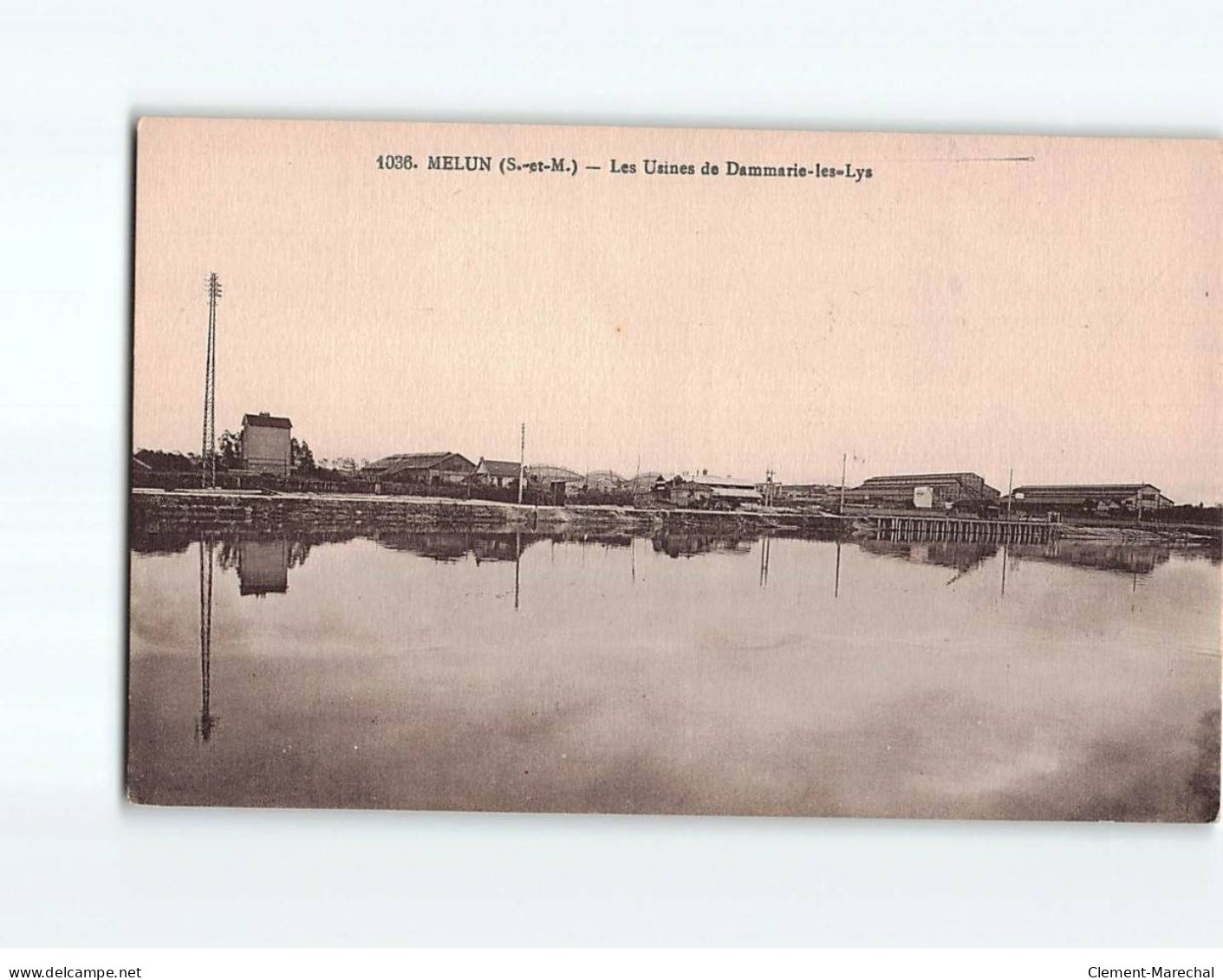 MELUN : Les Usines De Dammarie Les Lys - état - Melun