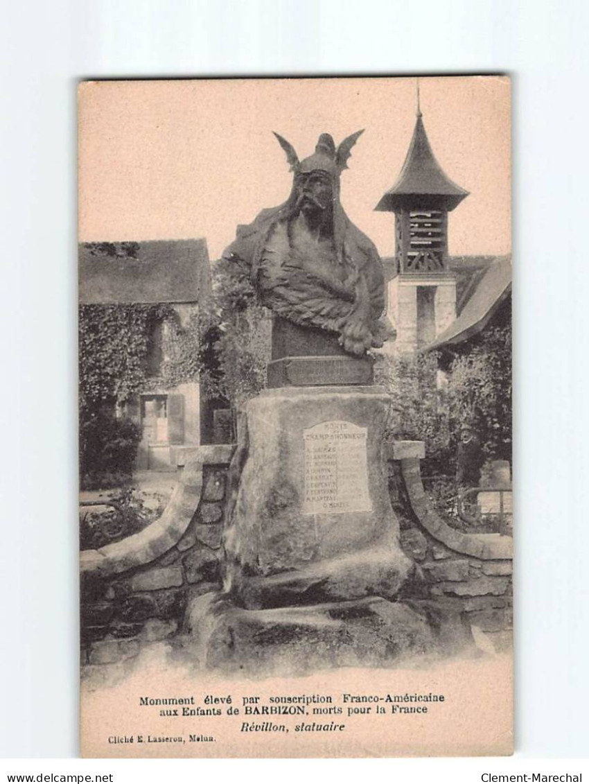 BARBIZON : Monument Aux Enfants Mort Pour La France - état - Barbizon