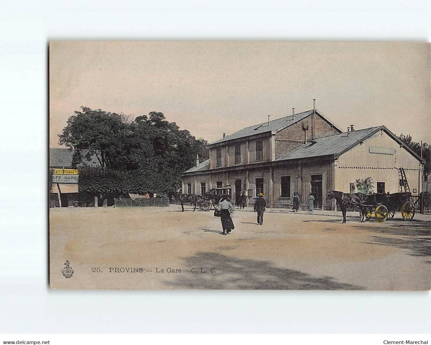 PROVINS : La Gare - état - Provins