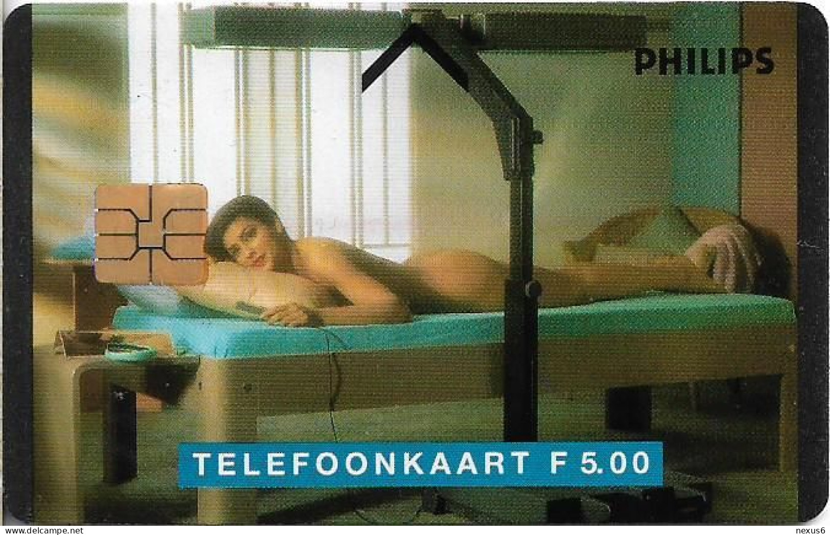 Netherlands - KPN - Chip - CRD010-01 - Witte Huis, Philips Zonnebanken 1, 07.1994, 5ƒ, 1.000ex, Mint - Private