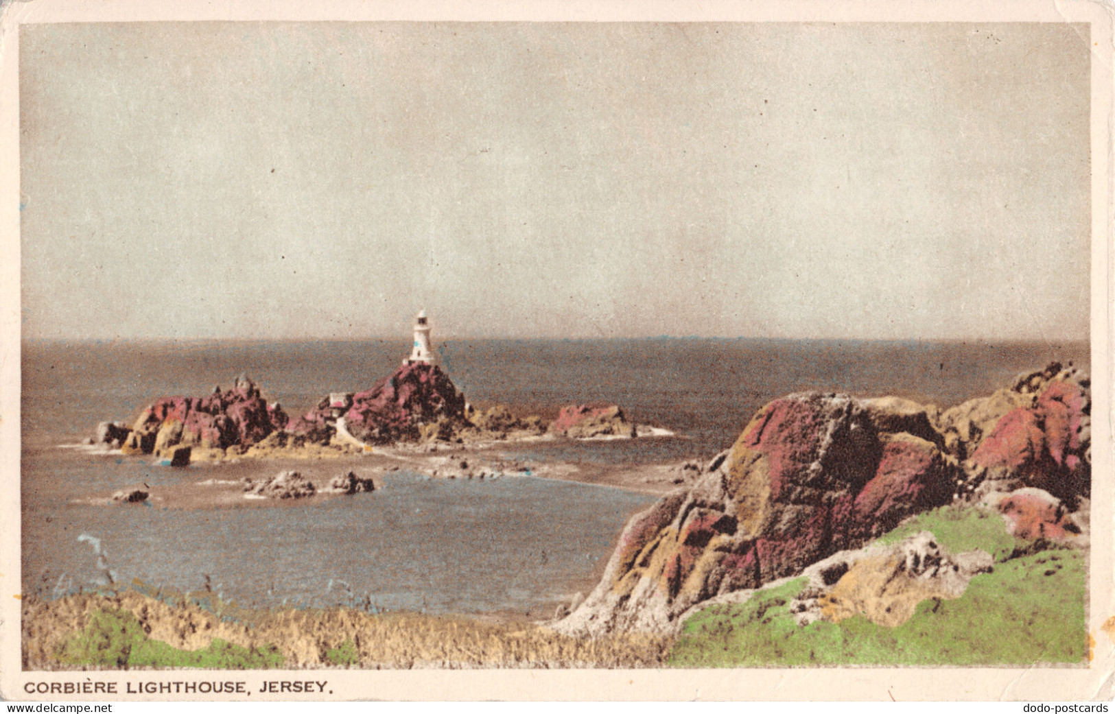 R297493 Corbiere Lighthouse. Jersey. B. B. London. British Photogravure Series - Autres & Non Classés