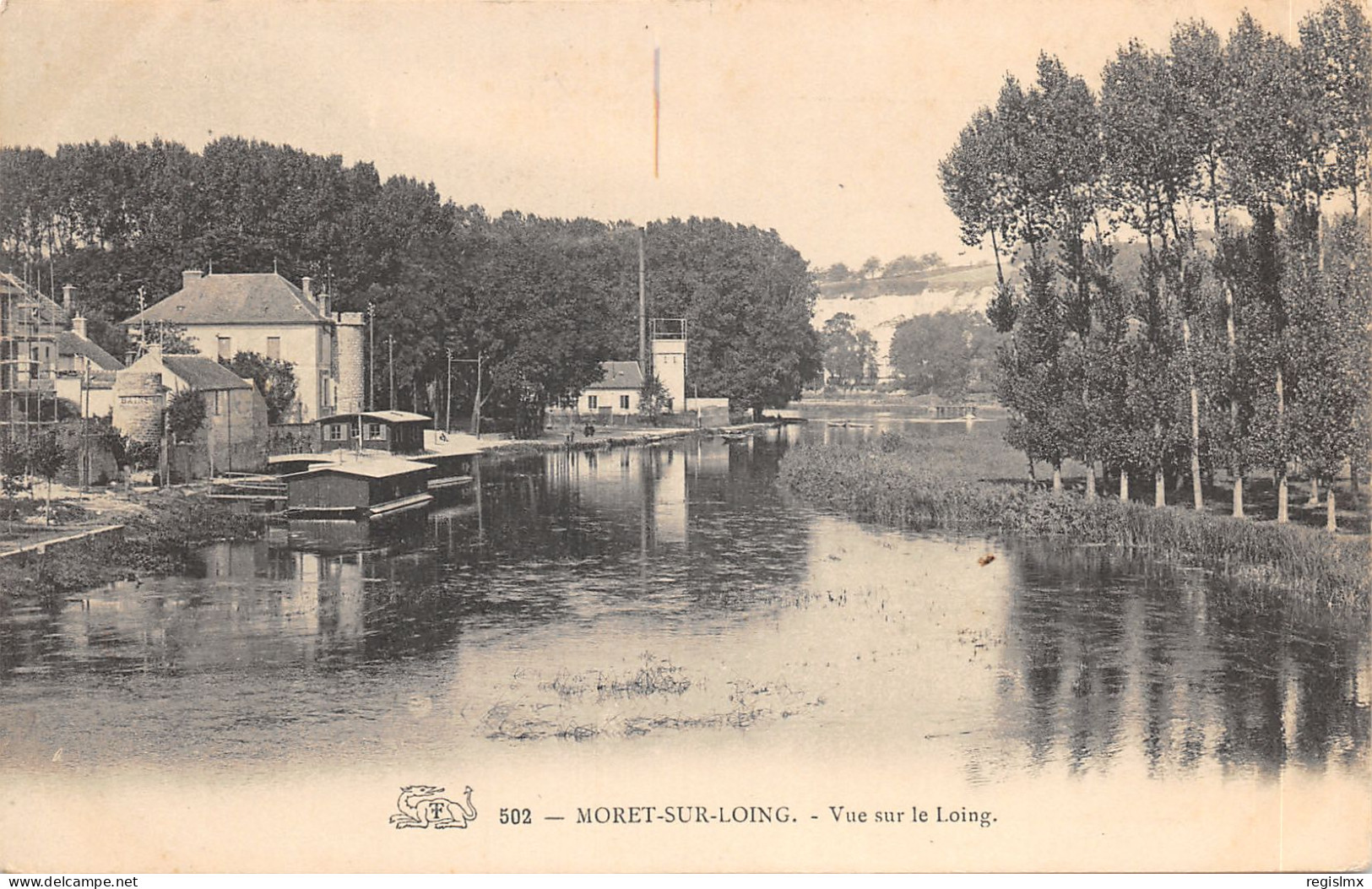 77-MORET SUR LOING-N°T2412-B/0299 - Moret Sur Loing