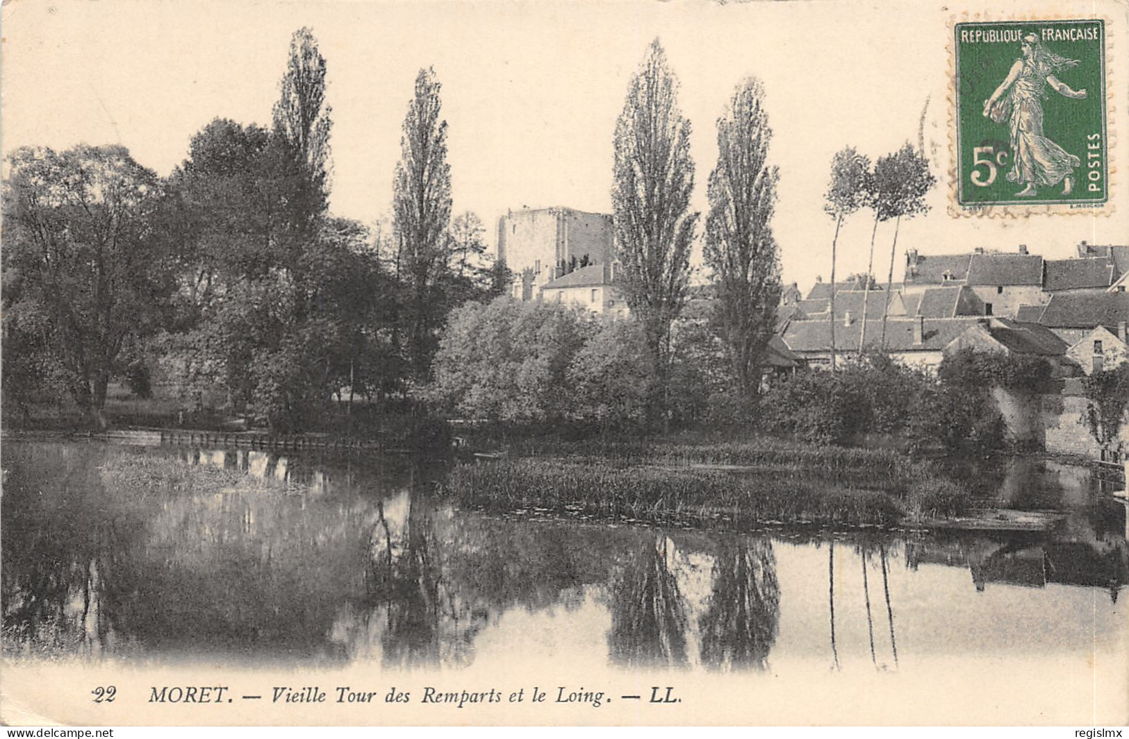 77-MORET SUR LOING-N°T2412-B/0245 - Moret Sur Loing