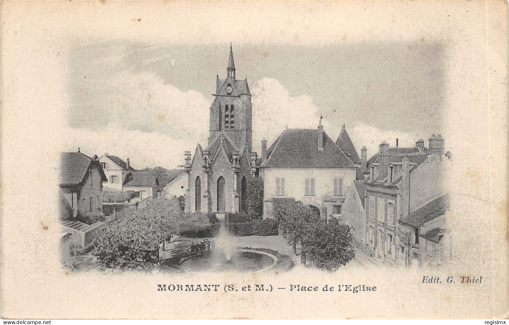 77-MORMANT-L EGLISE-N°T2412-B/0073 - Mormant