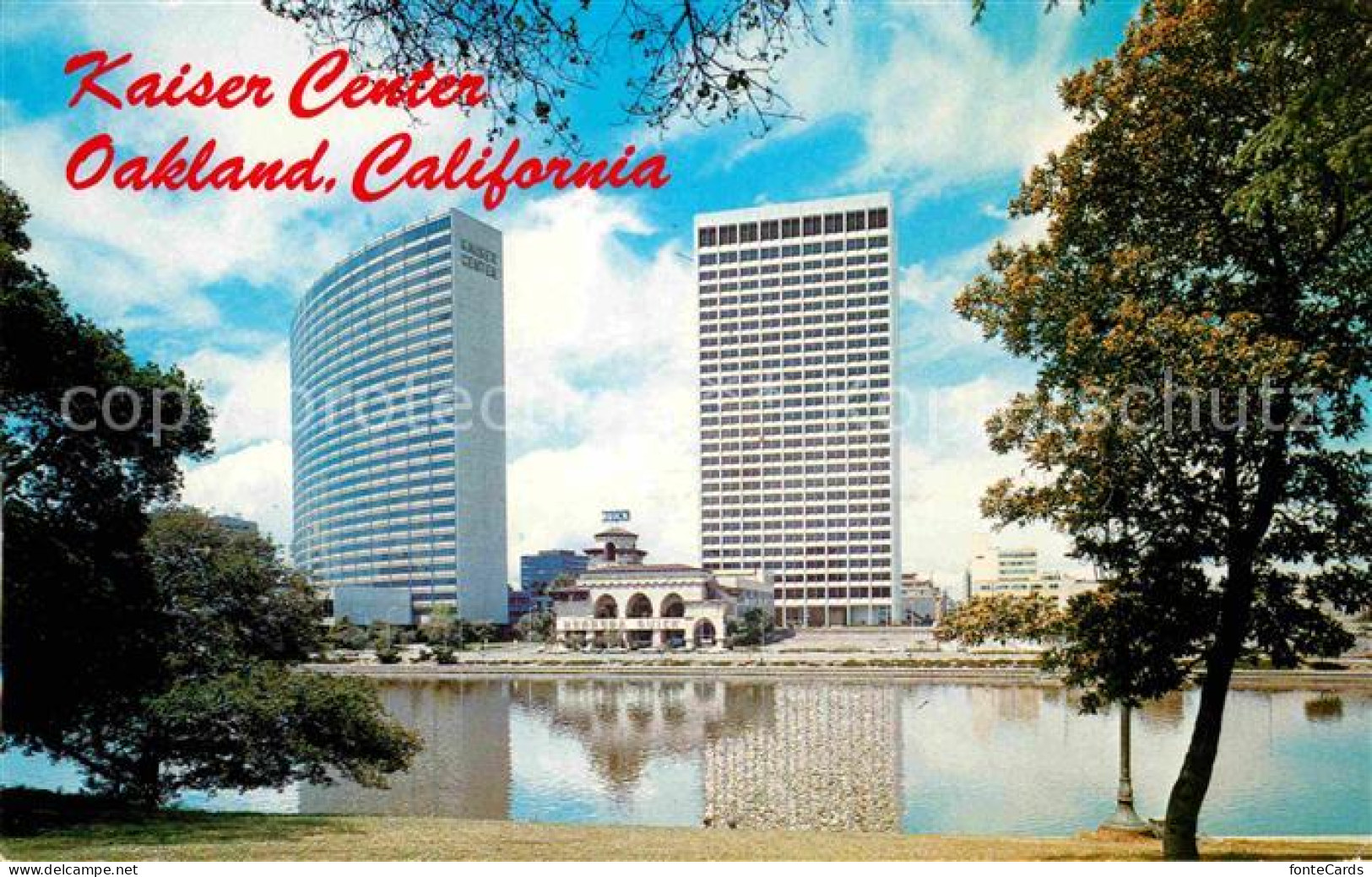 72665366 Oakland_California Kaiser Center Facing Lake Merrit - Otros & Sin Clasificación