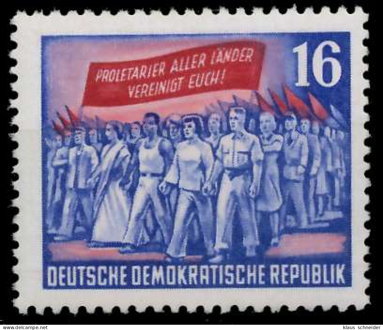 DDR 1953 Nr 347XI Postfrisch X53AAE6 - Unused Stamps
