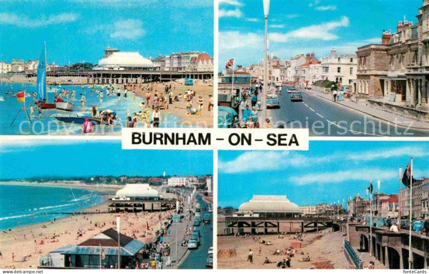 72665359 Burnham On Sea The Beach Esplanade Pavilion  - Autres & Non Classés