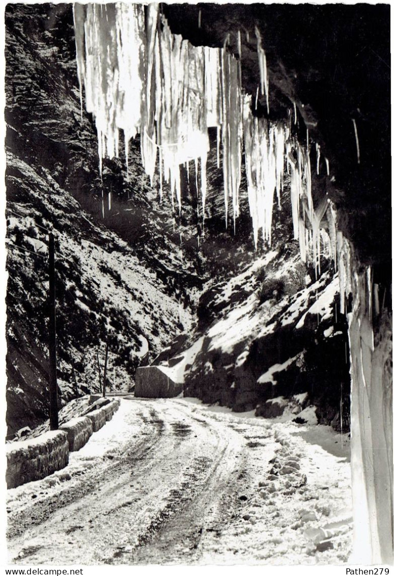 CPSM FRANCE 06 ALPES-MARITIMES BEUIL - Route De Beuil Dans Les Gorges Du Cians - Other & Unclassified