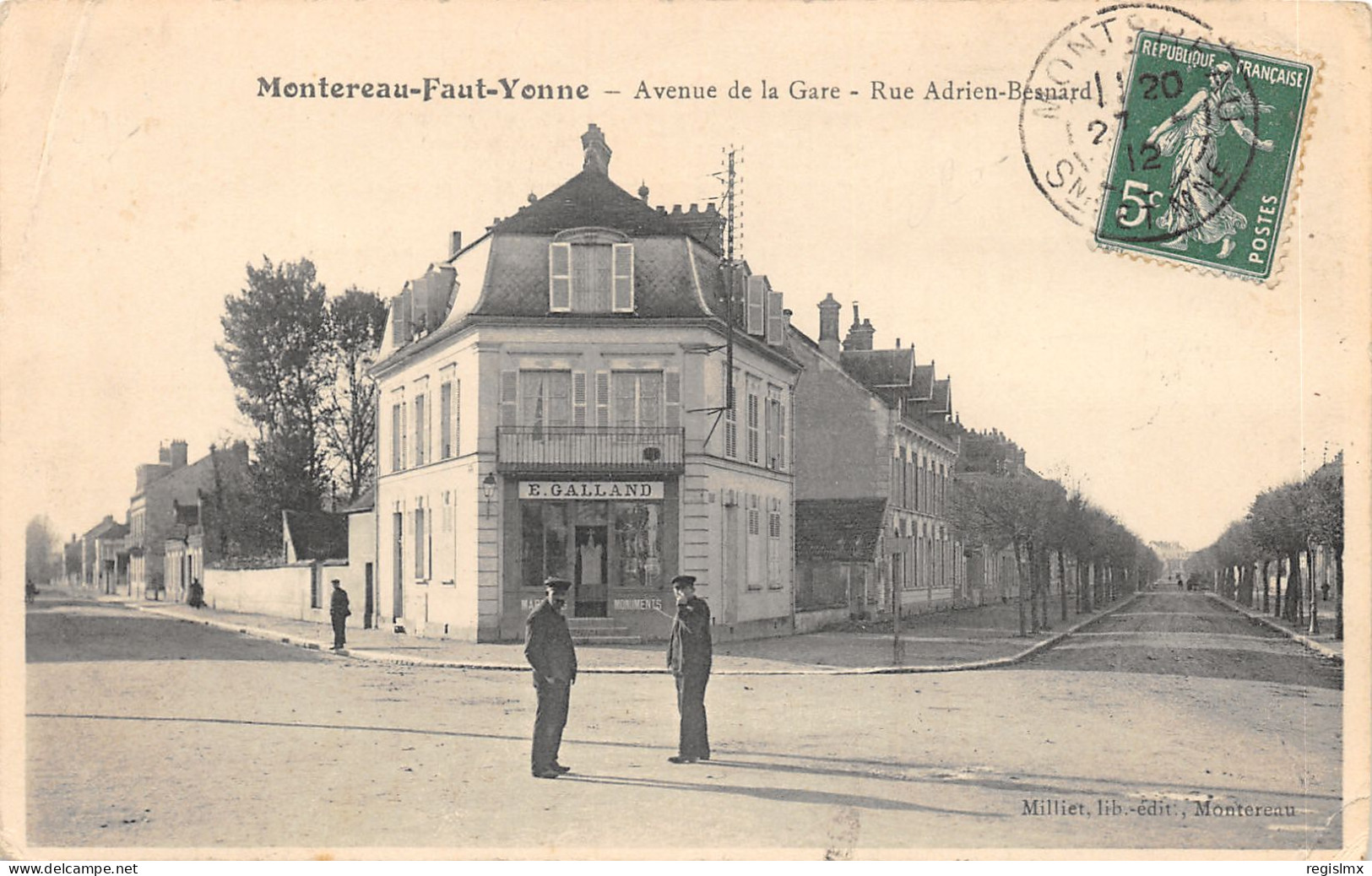 77-MONTEREAU-N°T2412-A/0083 - Montereau