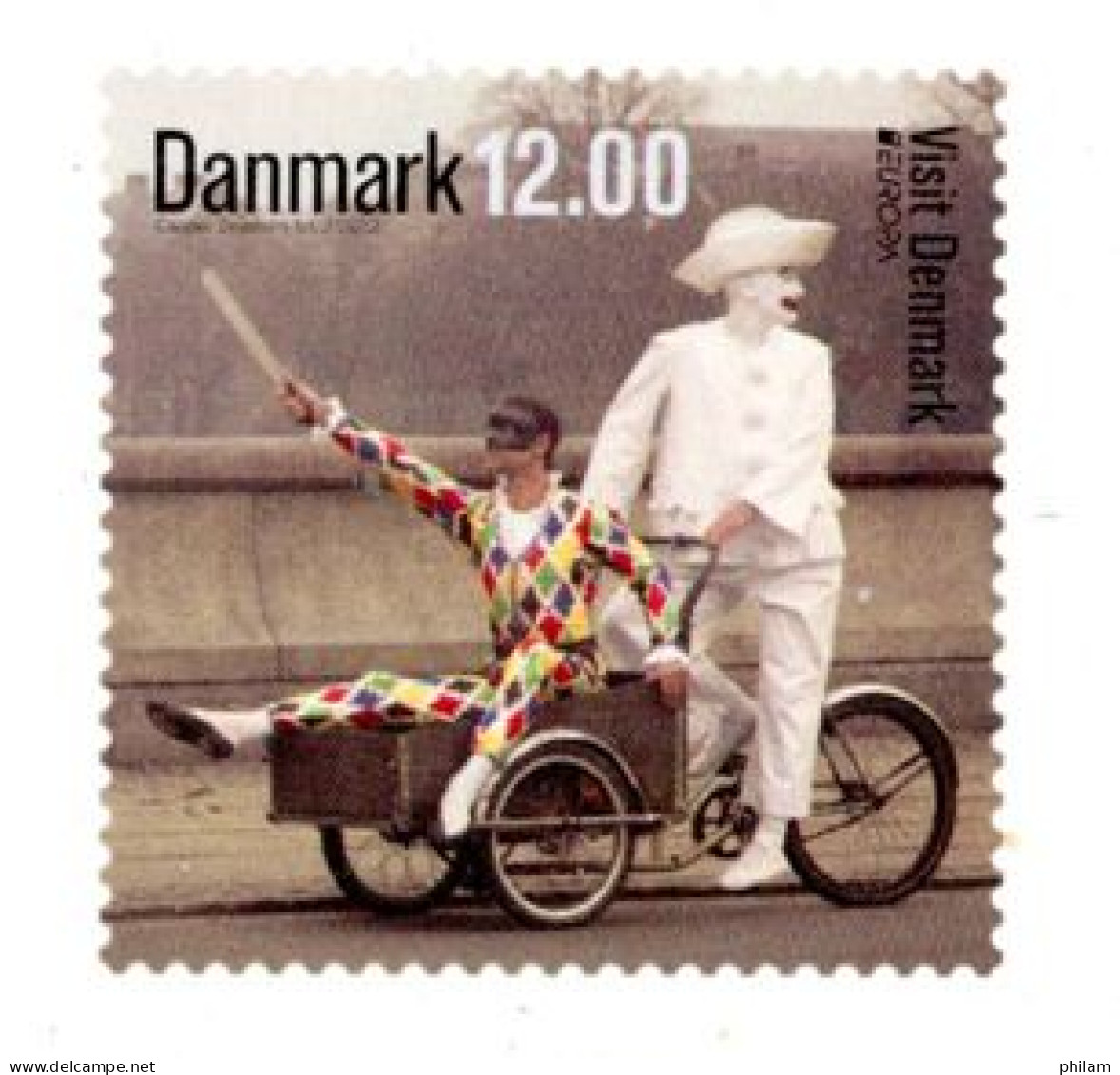 DANEMARK  2012-Europa 2012:Visitez Le Danemark-1 V. - Unused Stamps