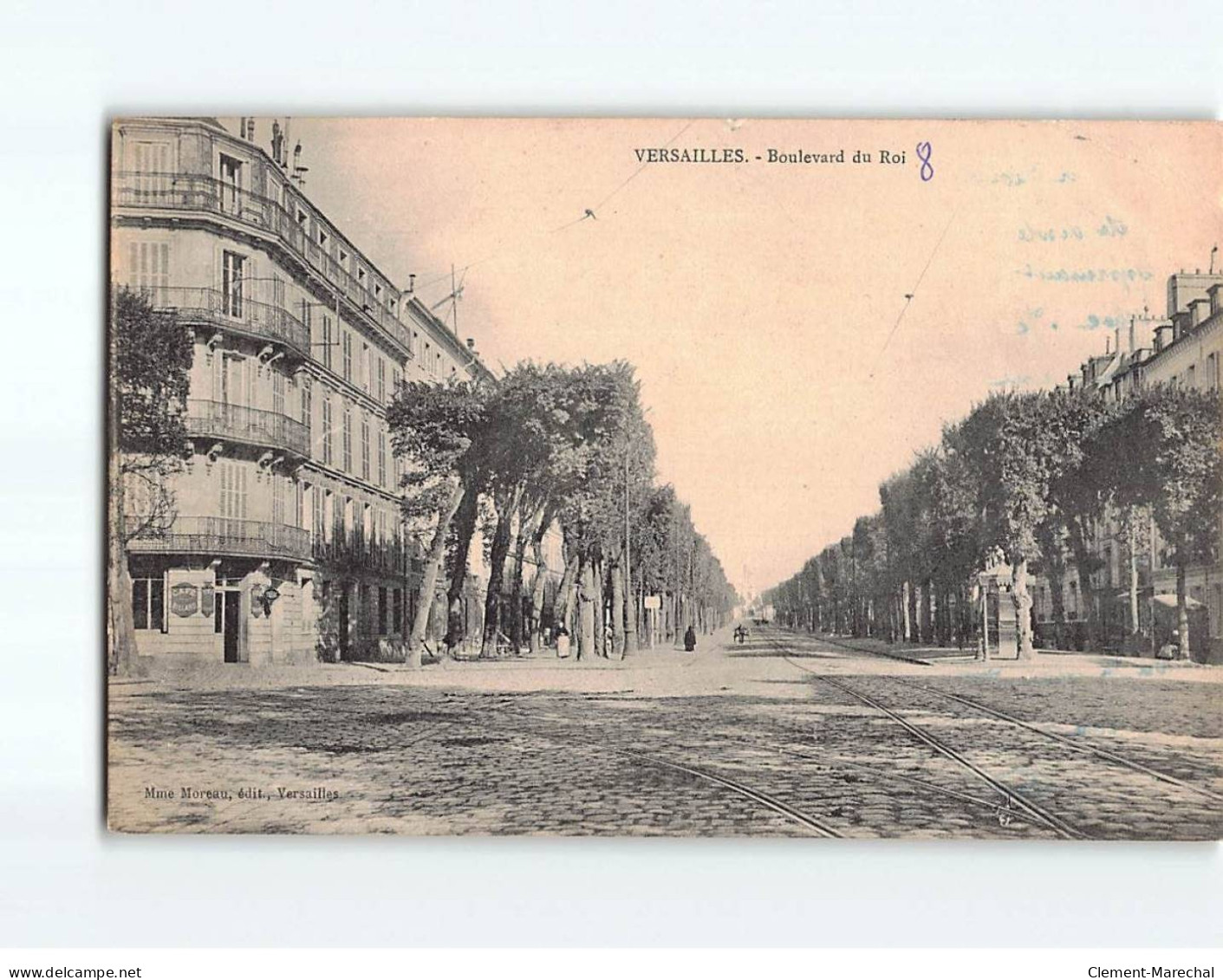 VERSAILLES : Boulevard Du Roi - état ( Partiellement Décollée ) - Versailles