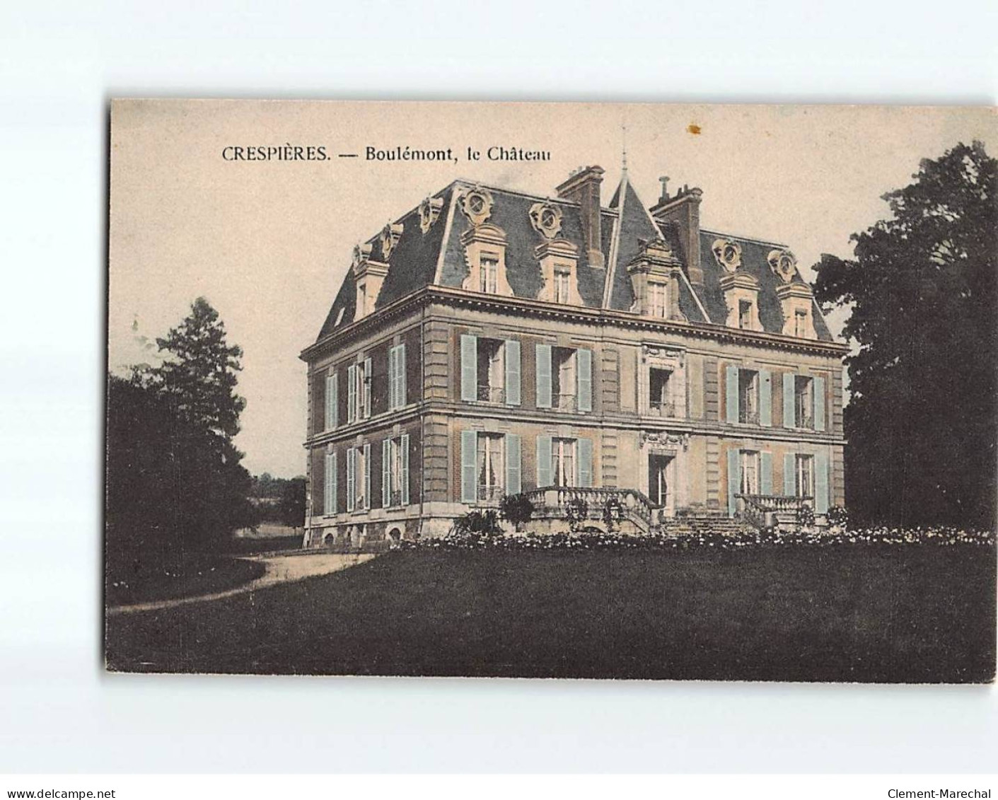 CRESPIERES : Boulémont, Le Château - état - Otros & Sin Clasificación