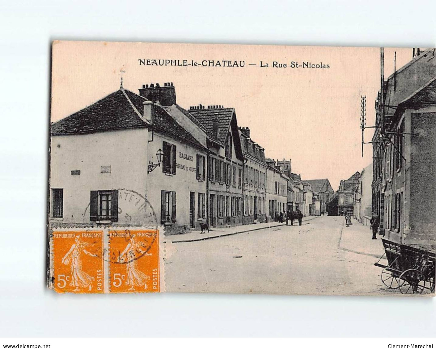 NEAUPHLE LE CHATEAU : La Rue Saint-Nicolas - Très Bon état - Neauphle Le Chateau