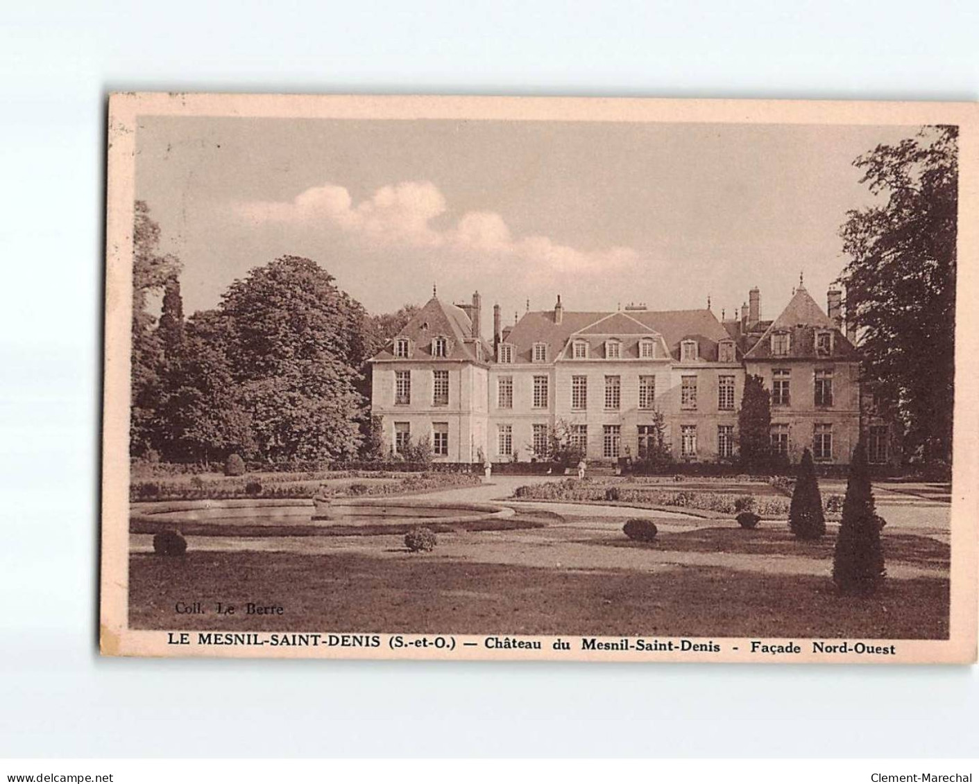 LE MESNIL SAINT DENIS : Château - Très Bon état - Le Mesnil Saint Denis