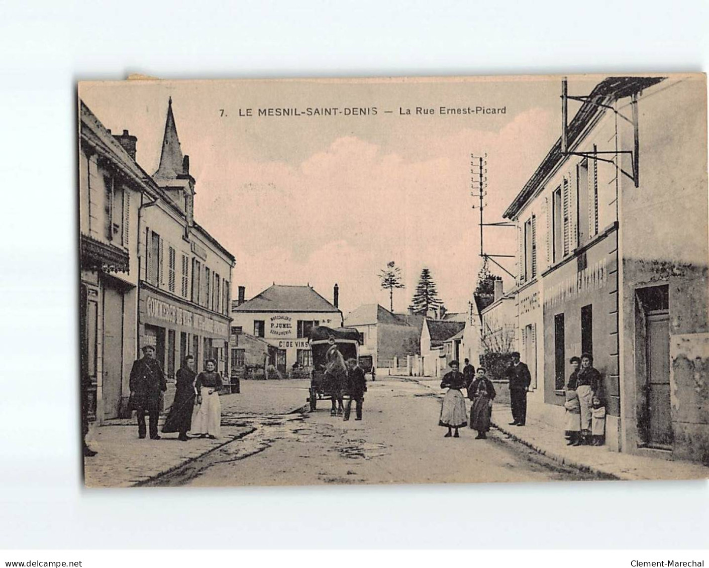 LE MESNIL SAINT DENIS : La Rue Ernest-Picard - Très Bon état - Le Mesnil Saint Denis