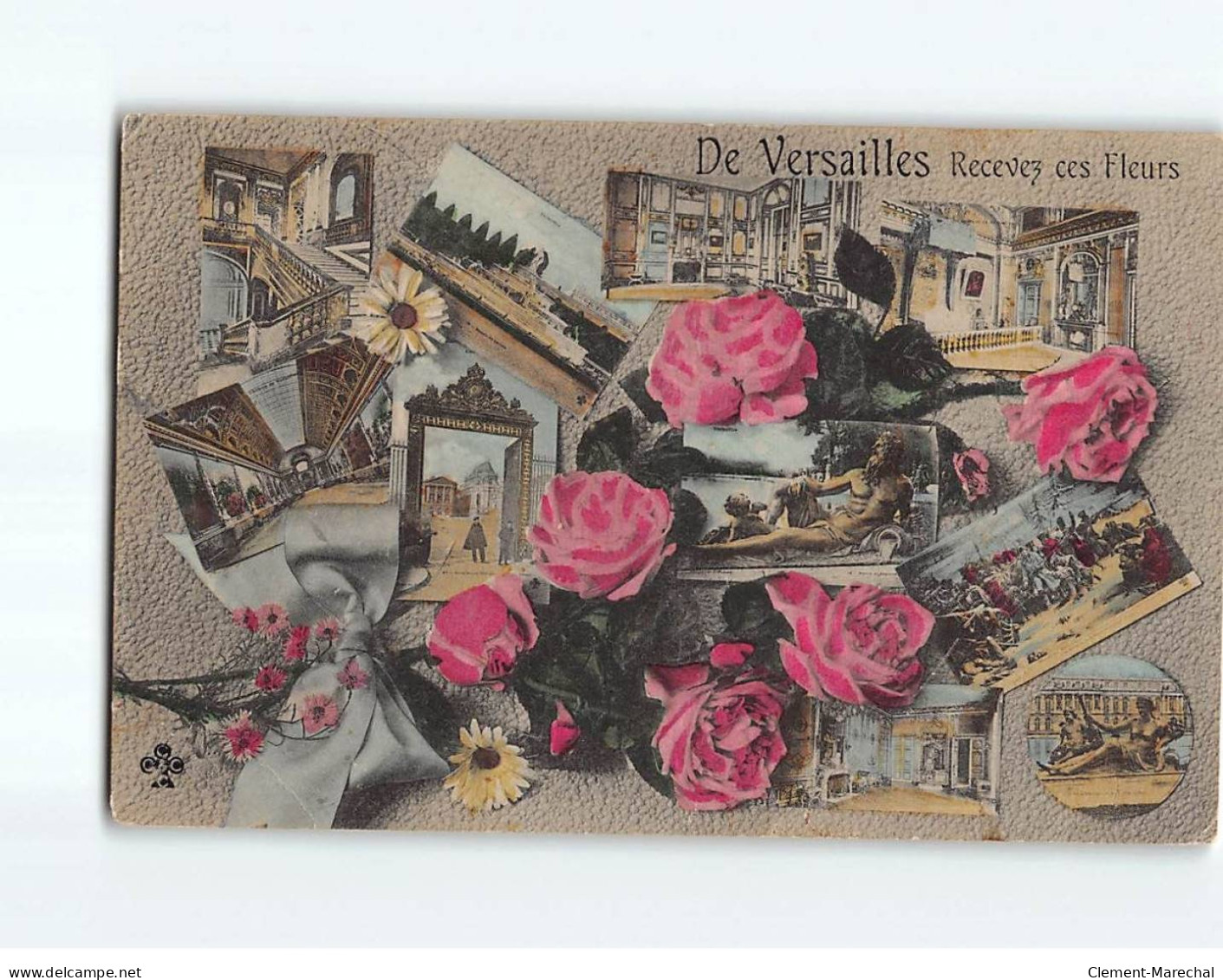 VERSAILLES : Carte Souvenir - état - Versailles