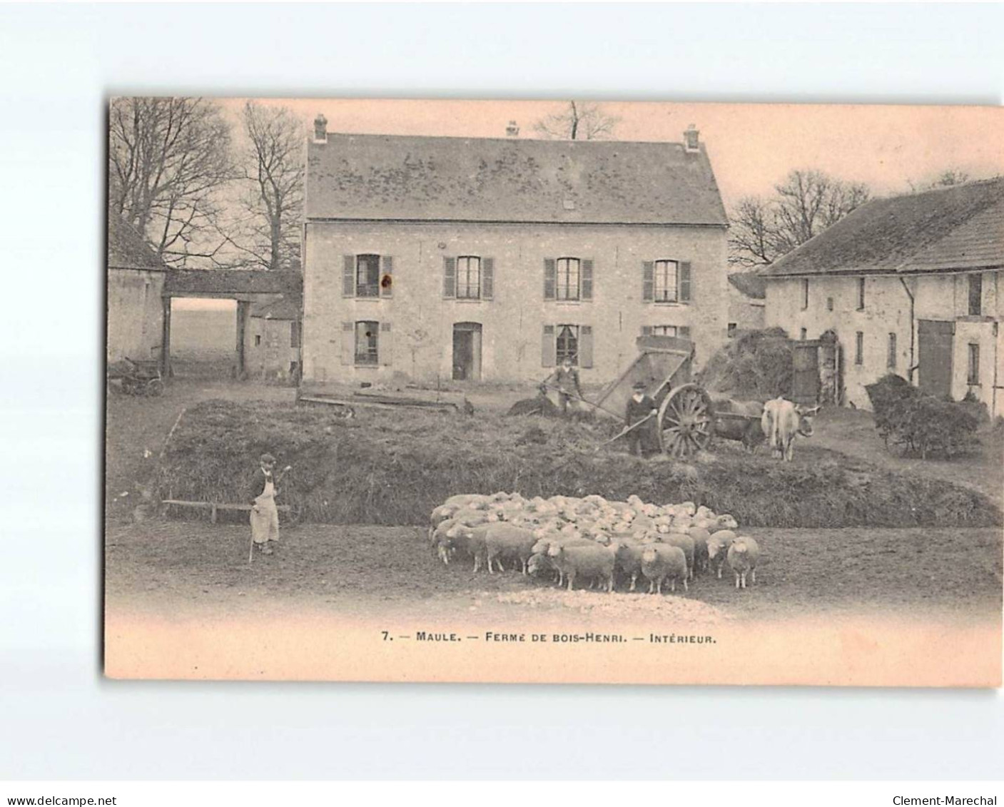 MAULE : Ferme De Bois-Henri, Intérieur - Très Bon état - Maule