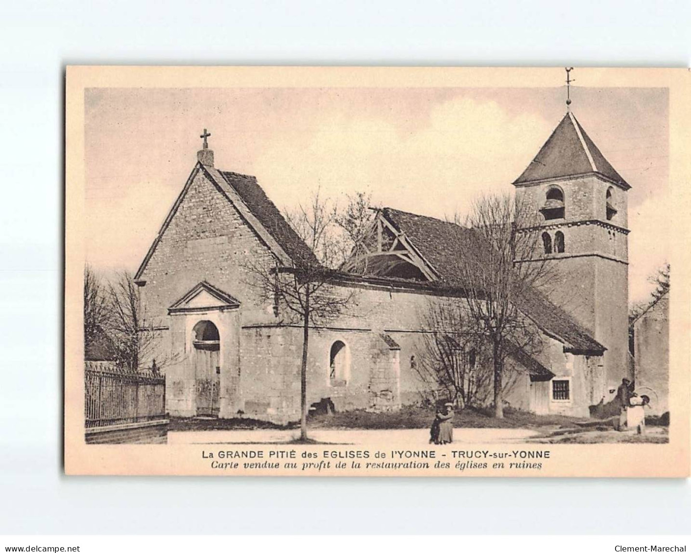 TRUCY SUR YONNE : La Grande Pitié Des Eglise De L'Yonne - Très Bon état - Other & Unclassified