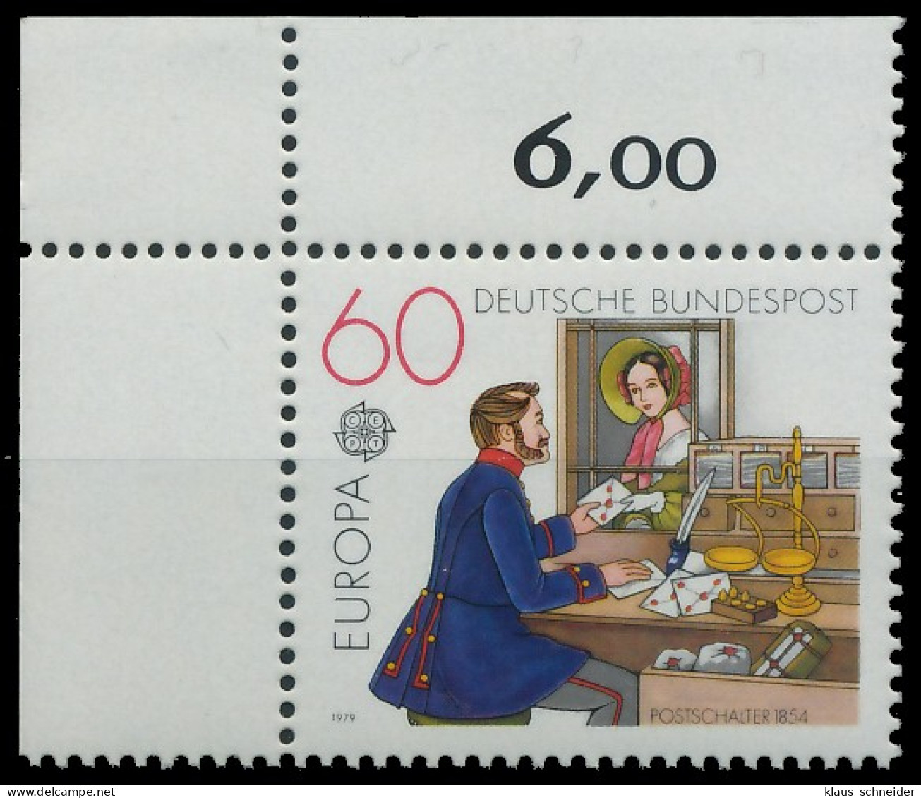 BRD BUND 1979 Nr 1012 Postfrisch ECKE-OLI X55CC36 - Unused Stamps