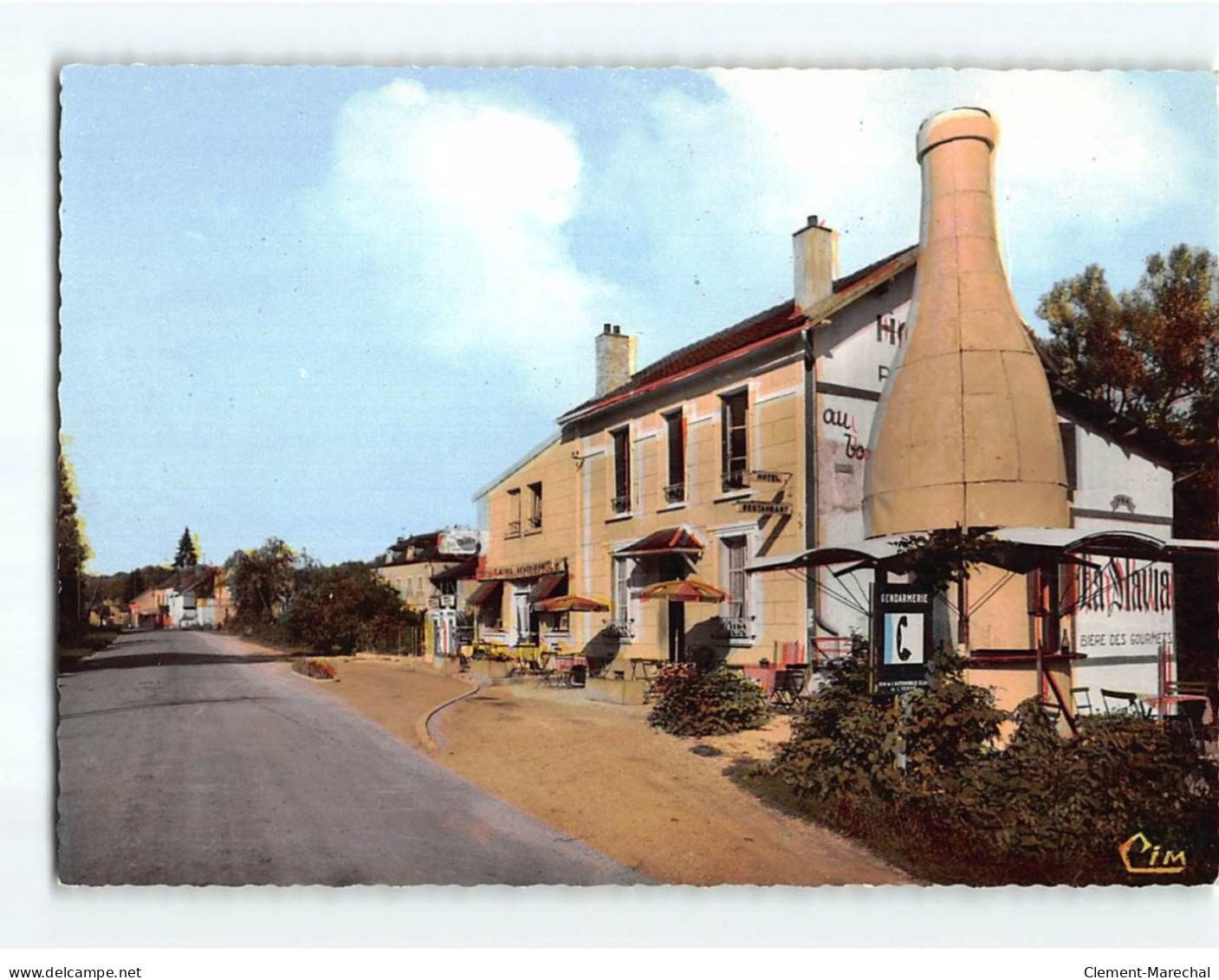 BEINE : Hôtel Du Bon Chablis Et Route Nationale - Très Bon état - Sonstige & Ohne Zuordnung