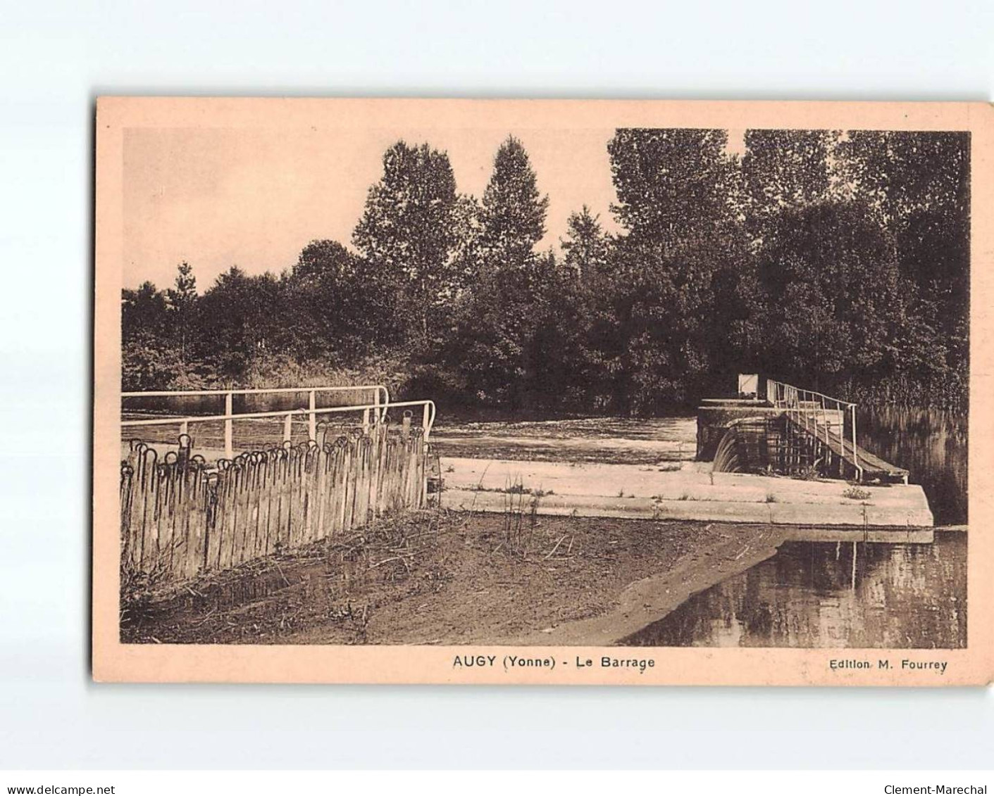 AUGY : Le Barrage - Très Bon état - Sonstige & Ohne Zuordnung