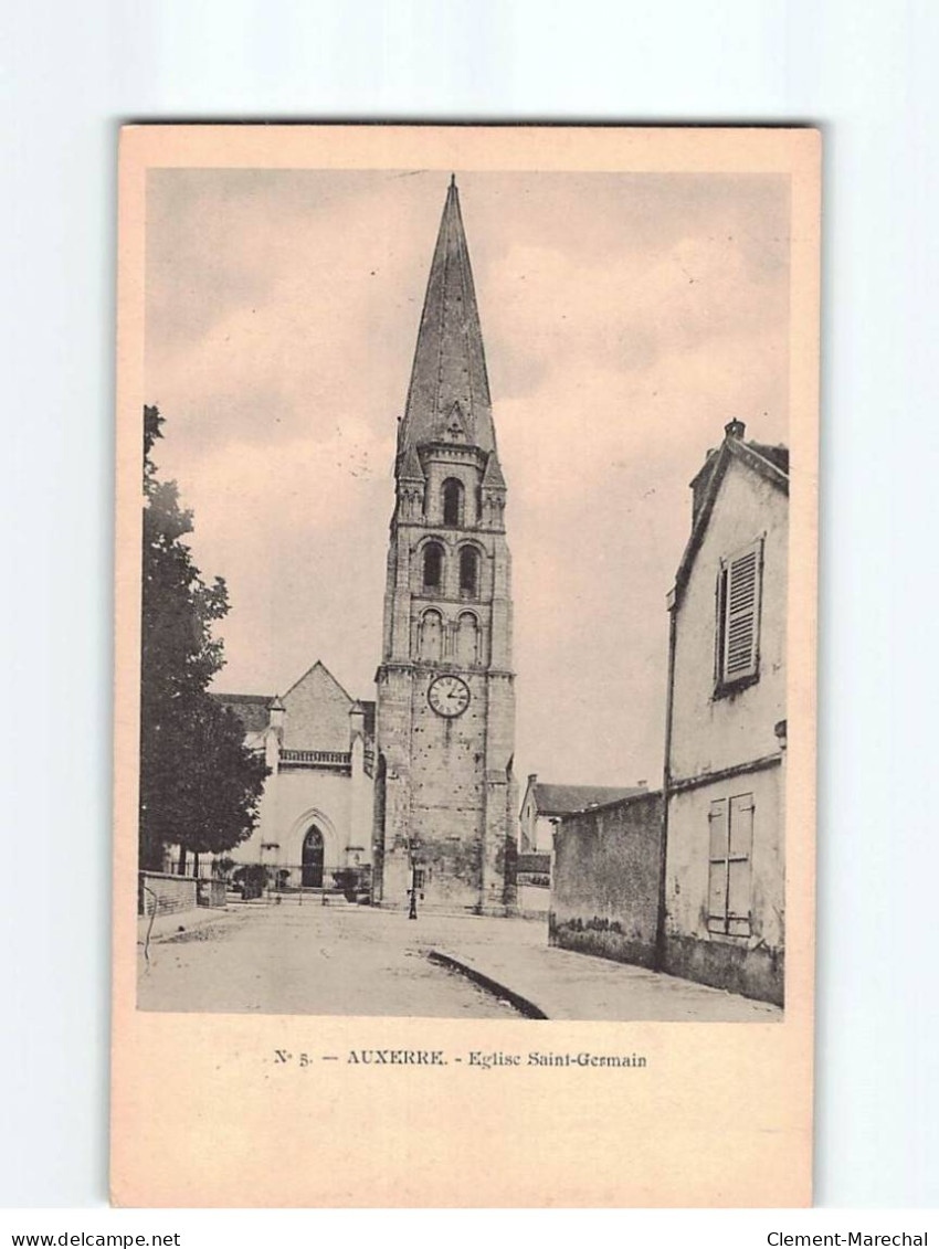 AUXERRE : L'Eglise Saint-Germain - Très Bon état - Auxerre