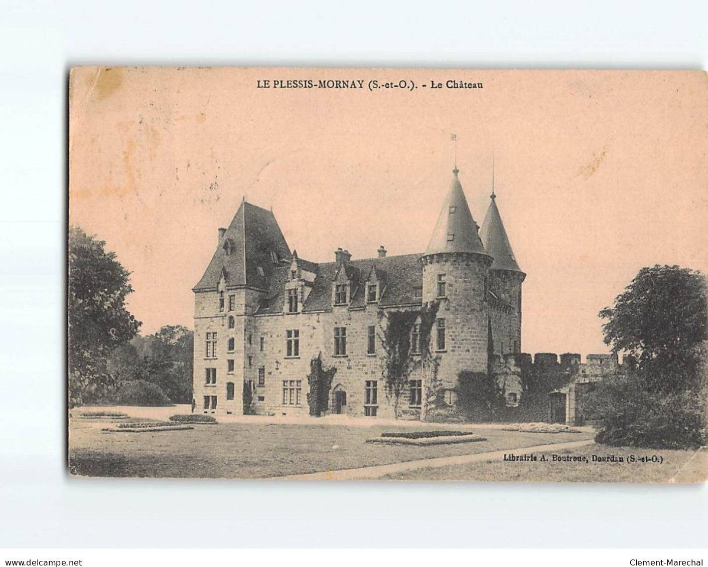 LE PLESSIS MORNAY : Le Château - état - Other & Unclassified