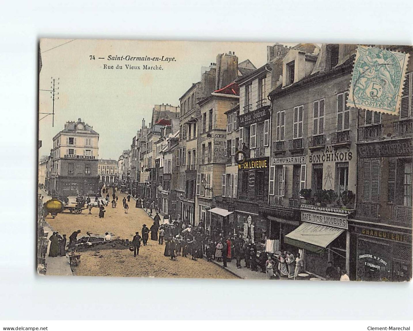 SAINT GERMAIN EN LAYE : Rue Du Vieux Marché - Très Bon état - St. Germain En Laye