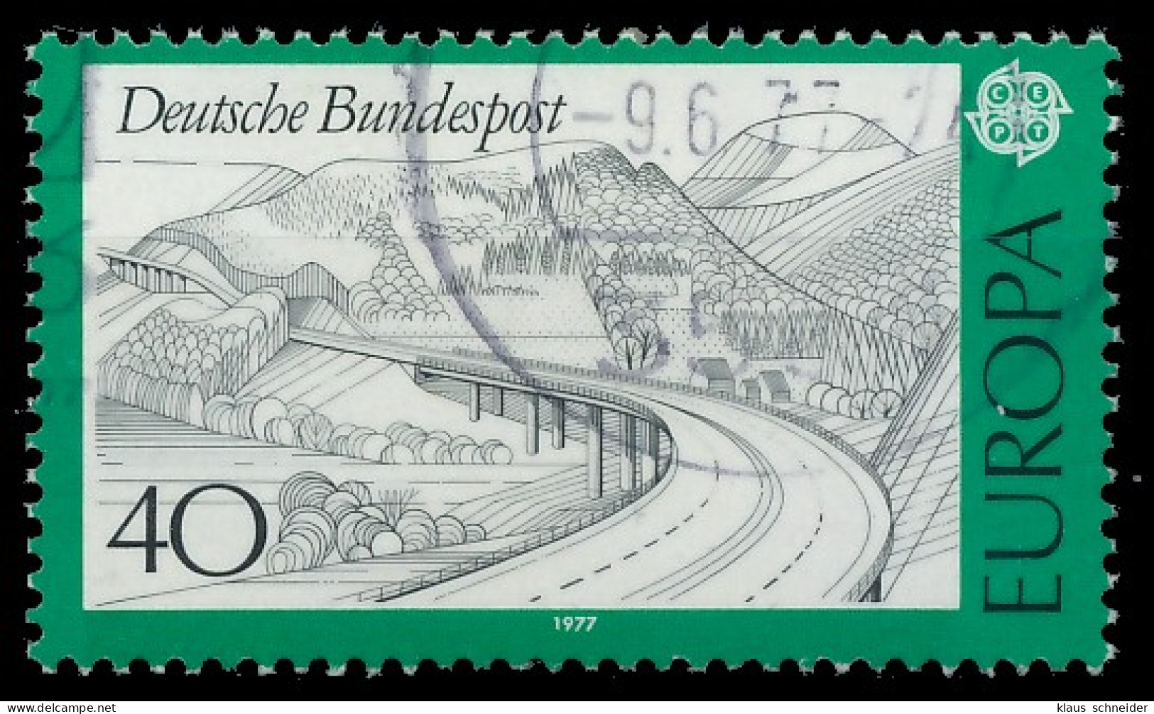 BRD BUND 1977 Nr 934 Gestempelt X55CCDA - Gebruikt