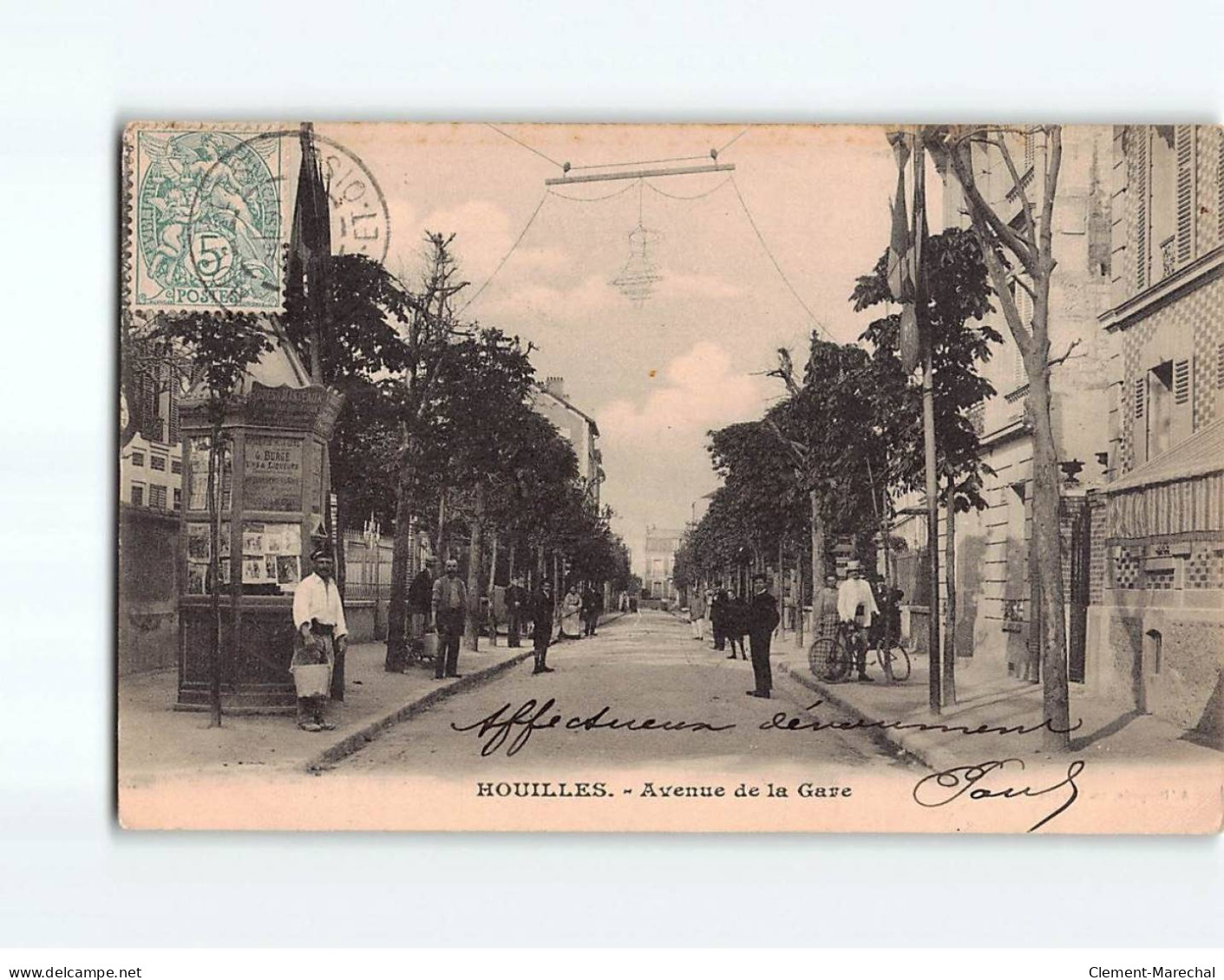 HOUILLES : Avenue De La Gare - état - Houilles