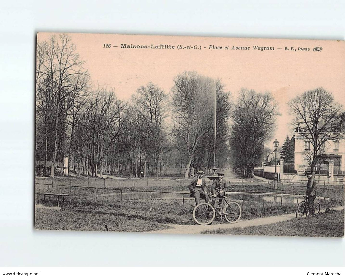 MAISON LAFFITTE : Place Et Avenue Wagram - état - Maisons-Laffitte