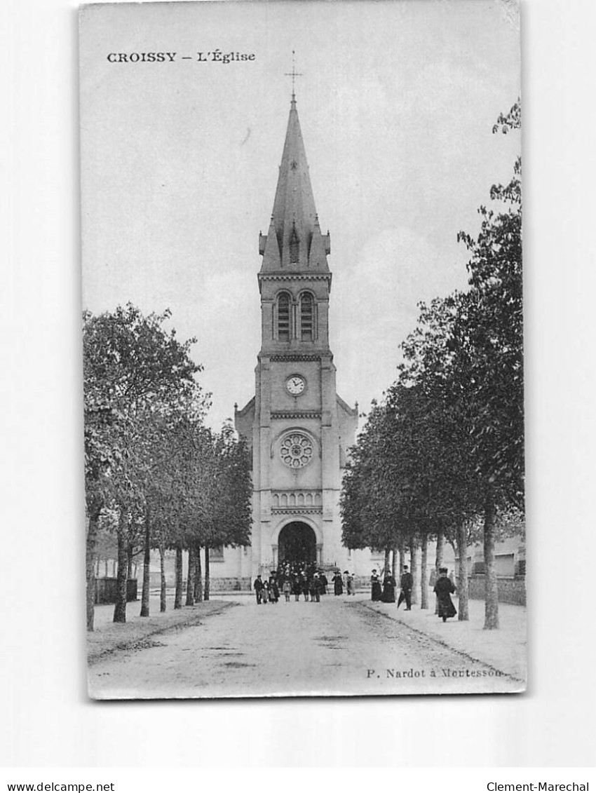 CROISSY SUR SEINE : L'Eglise - état - Croissy-sur-Seine