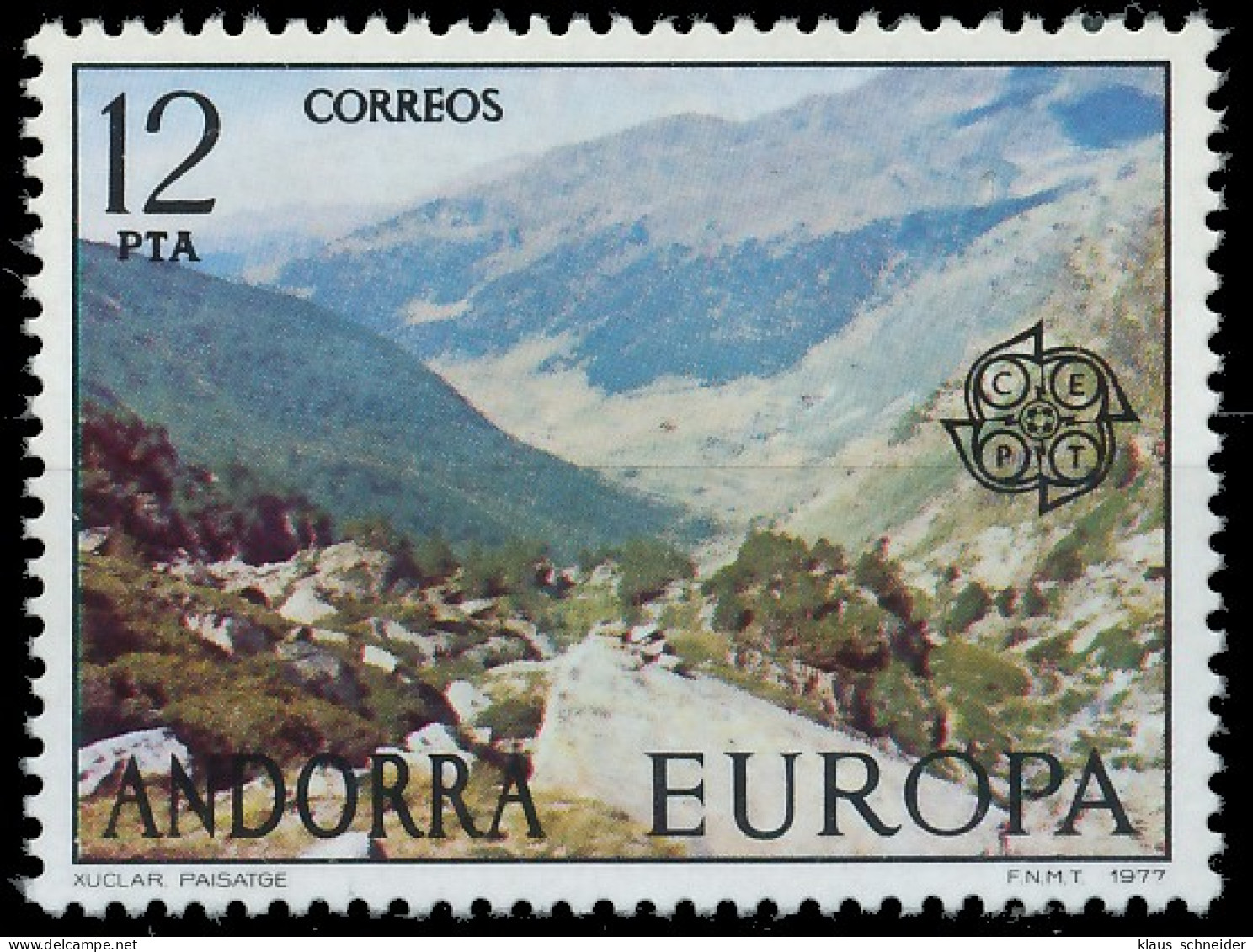 ANDORRA SPANISCHE POST 1970-1979 Nr 108 Postfrisch S1771FE - Ungebraucht