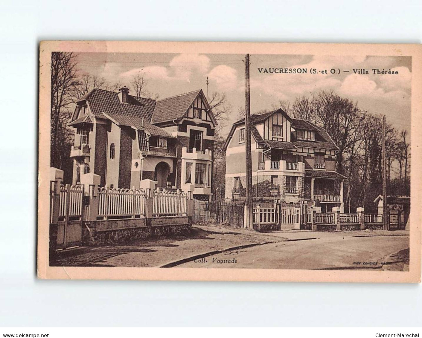 VAUCRESSON : Villa Thérèse - état - Other & Unclassified