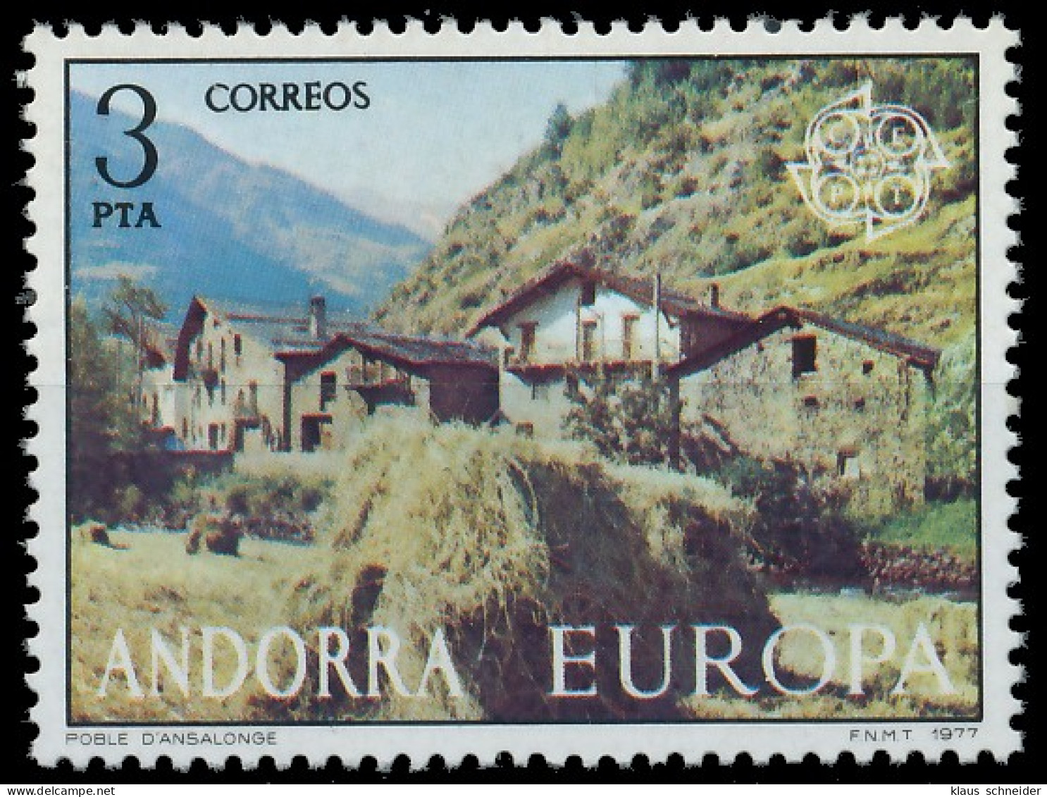 ANDORRA SPANISCHE POST 1970-1979 Nr 107 Postfrisch S1771F6 - Ungebraucht