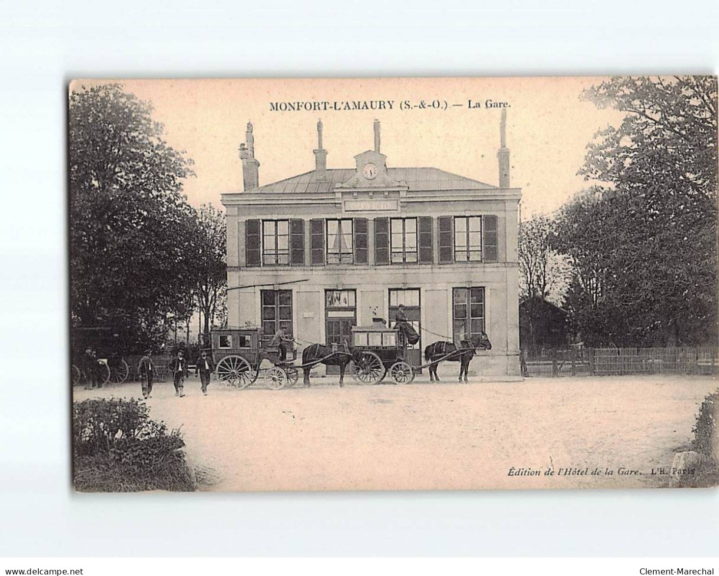 MONTFORT L'AMAURY : La Gare - Très Bon état - Montfort L'Amaury