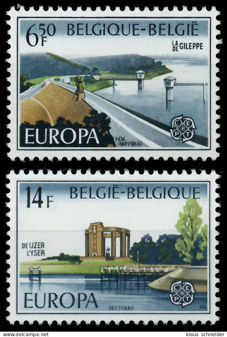 BELGIEN 1977 Nr 1905-1906 Postfrisch S17722A - Nuevos