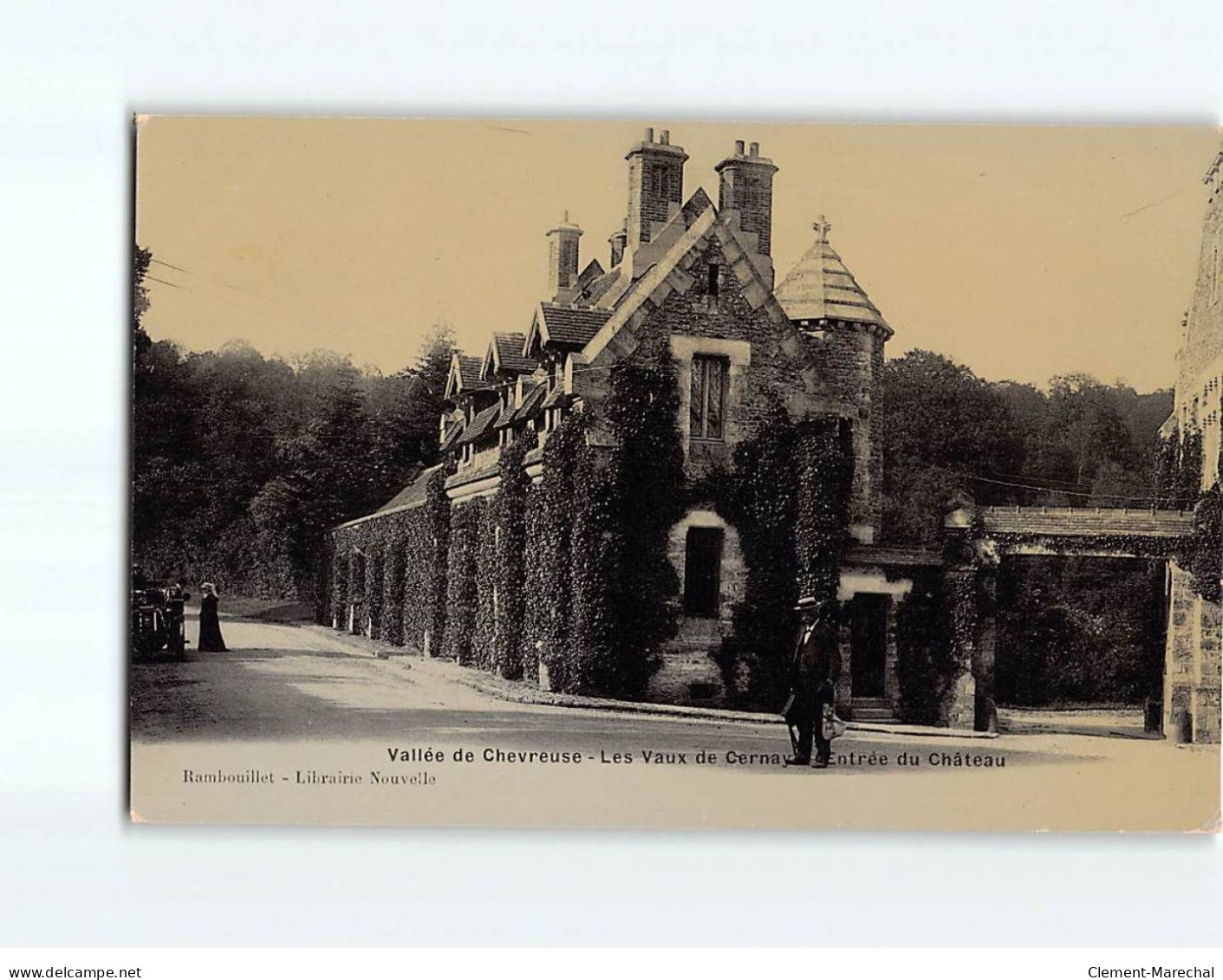 VAUX DE CERNAY : Entrée Du Château - Très Bon état - Vaux De Cernay