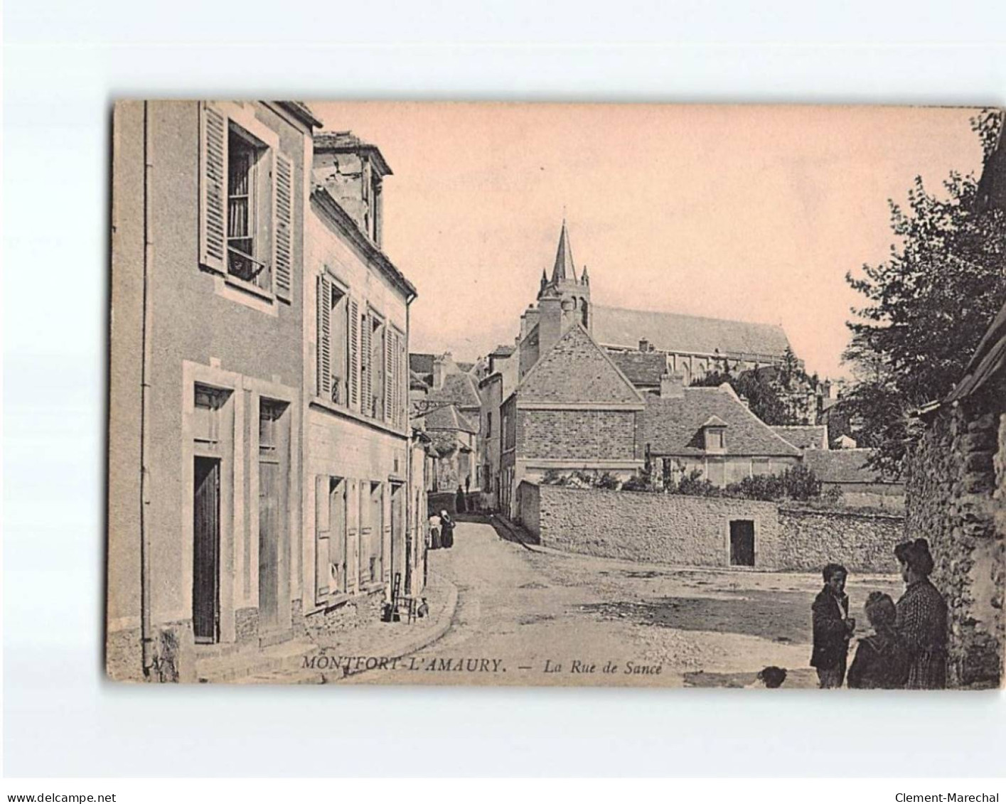 MONTFORT L'AMAURY : La Rue De Sancé - Très Bon état - Montfort L'Amaury