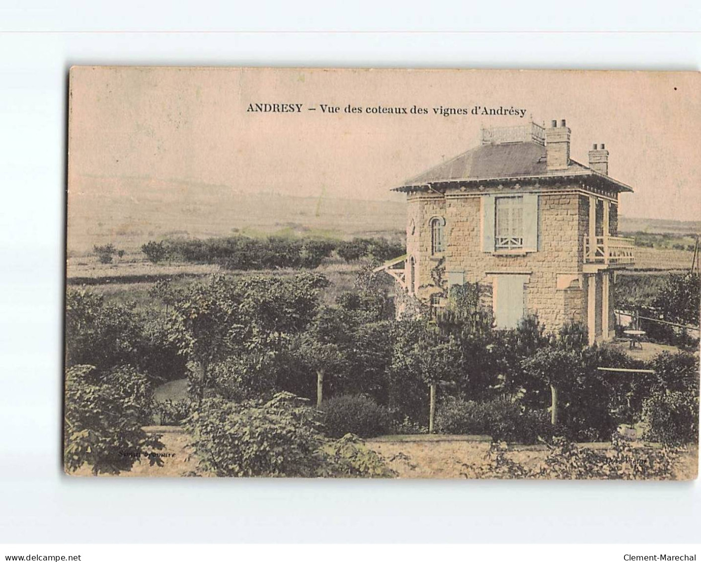 ANDRESY : Vue Des Coteaux Des Vignes - état - Andresy