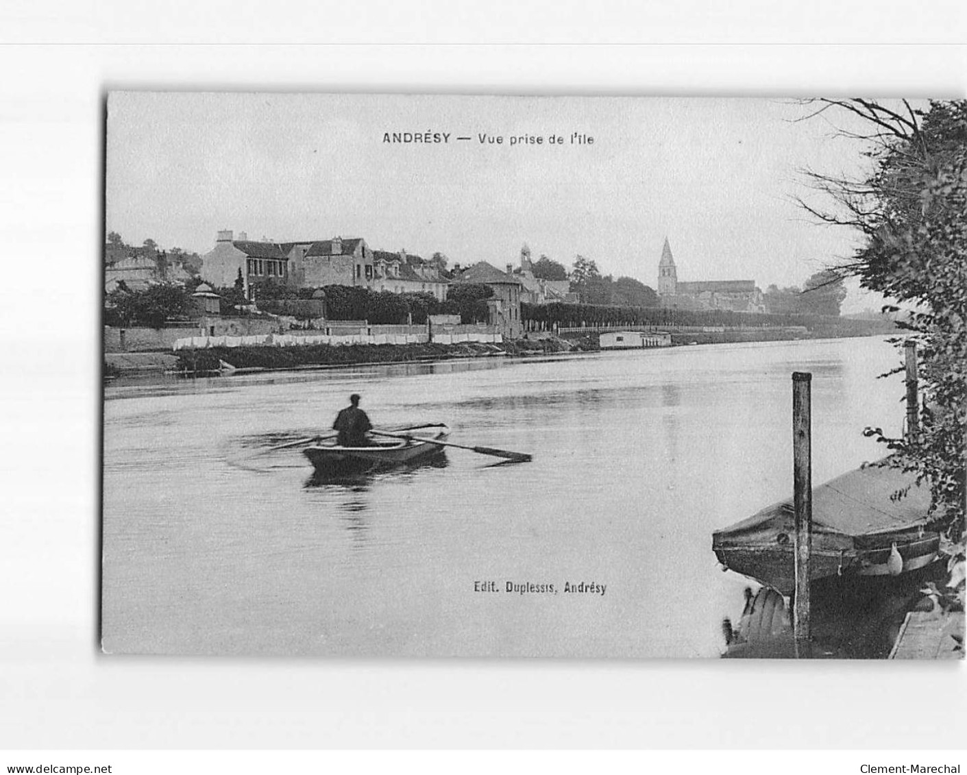 ANDRESY : Vue Prise De L'Ile - Très Bon état - Andresy